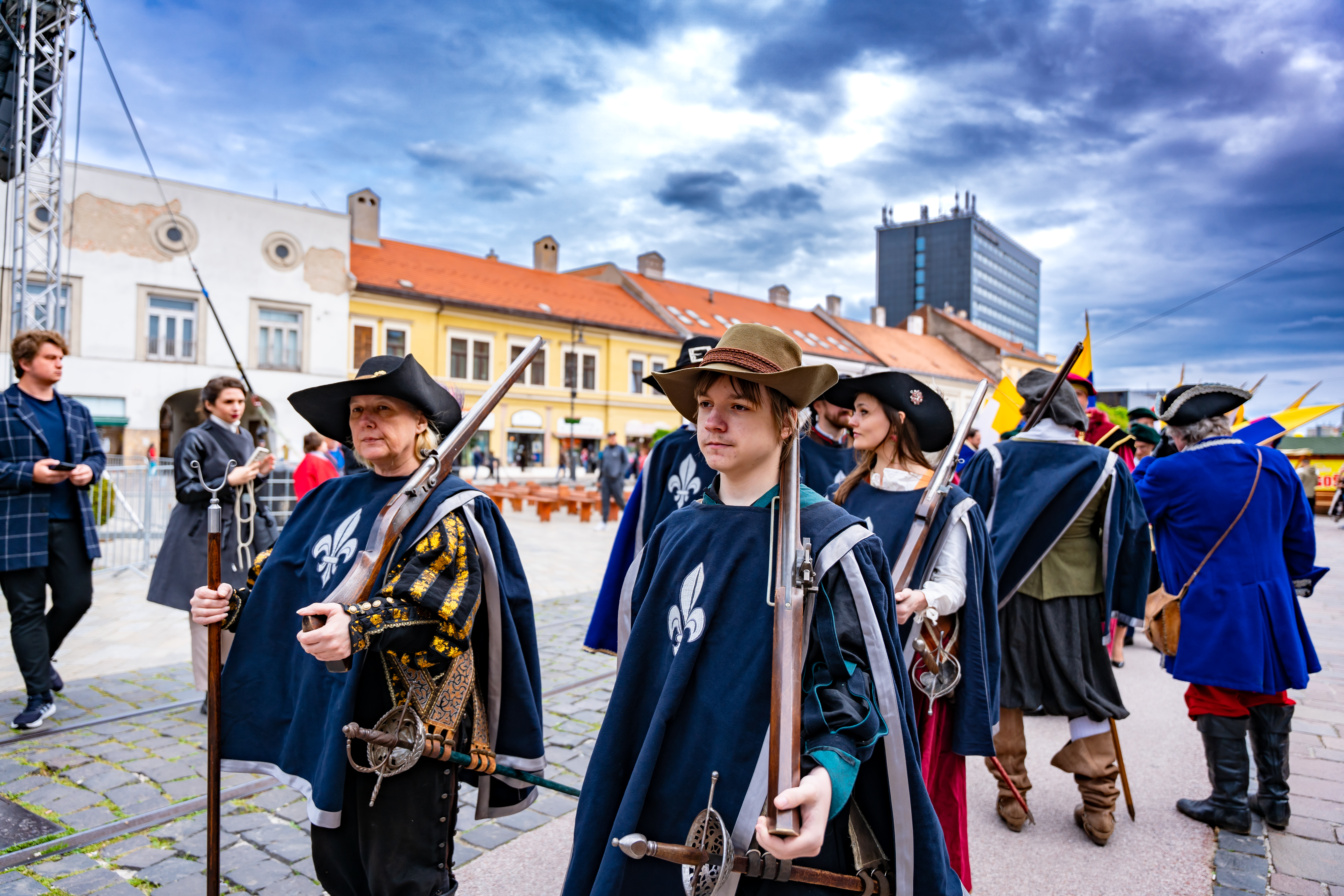 Slavnostny sprievod rytierov Hlavnou ulicou-20